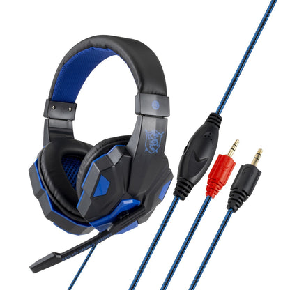 Wired Gaming Headphones Mic - LED Light Headset | Tillmart