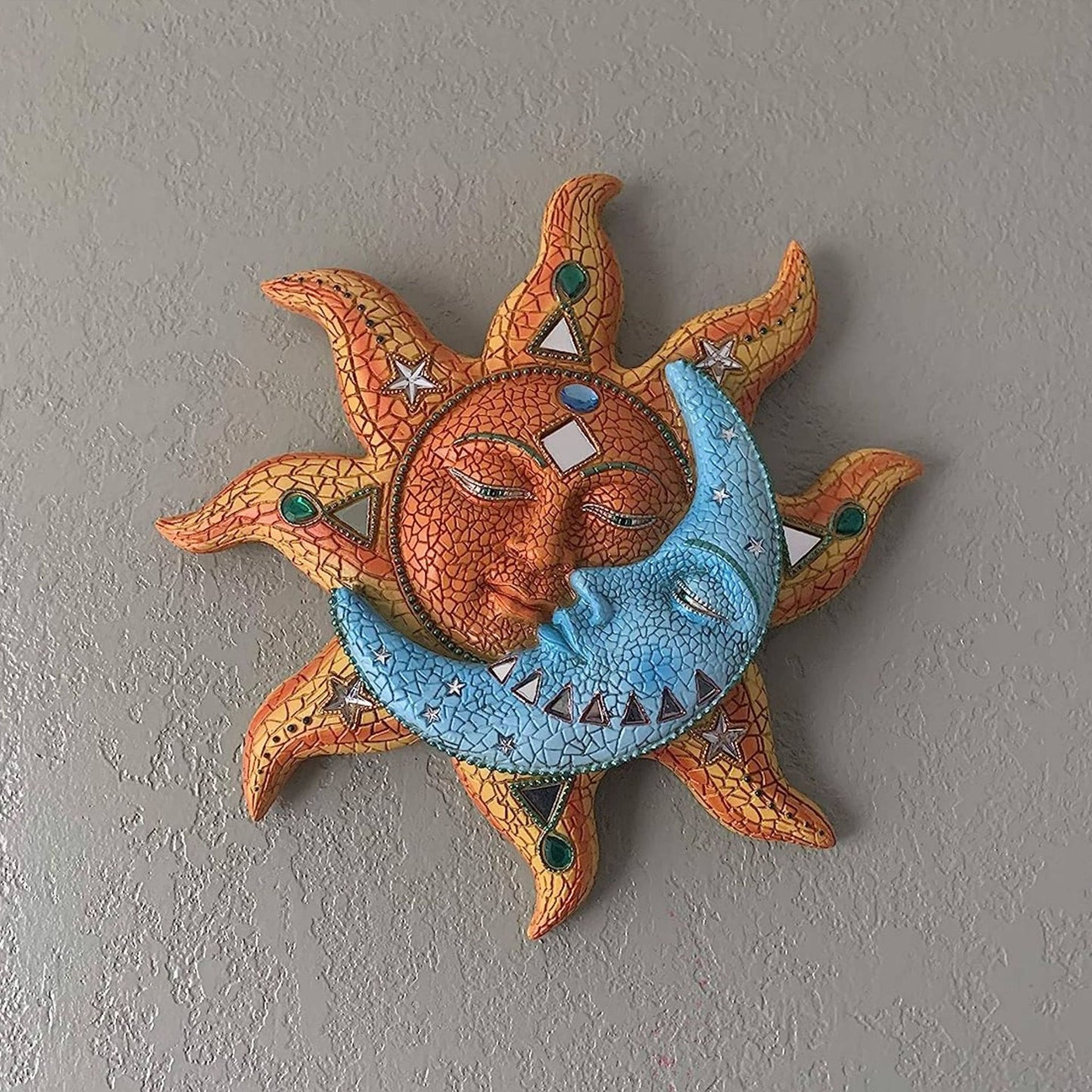 Sun and Moon Wall Art Metal Decor | Tillmart