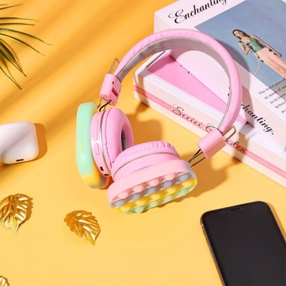 Fidget Bluetooth Headphones Kids – Stress Relief | Tillmart