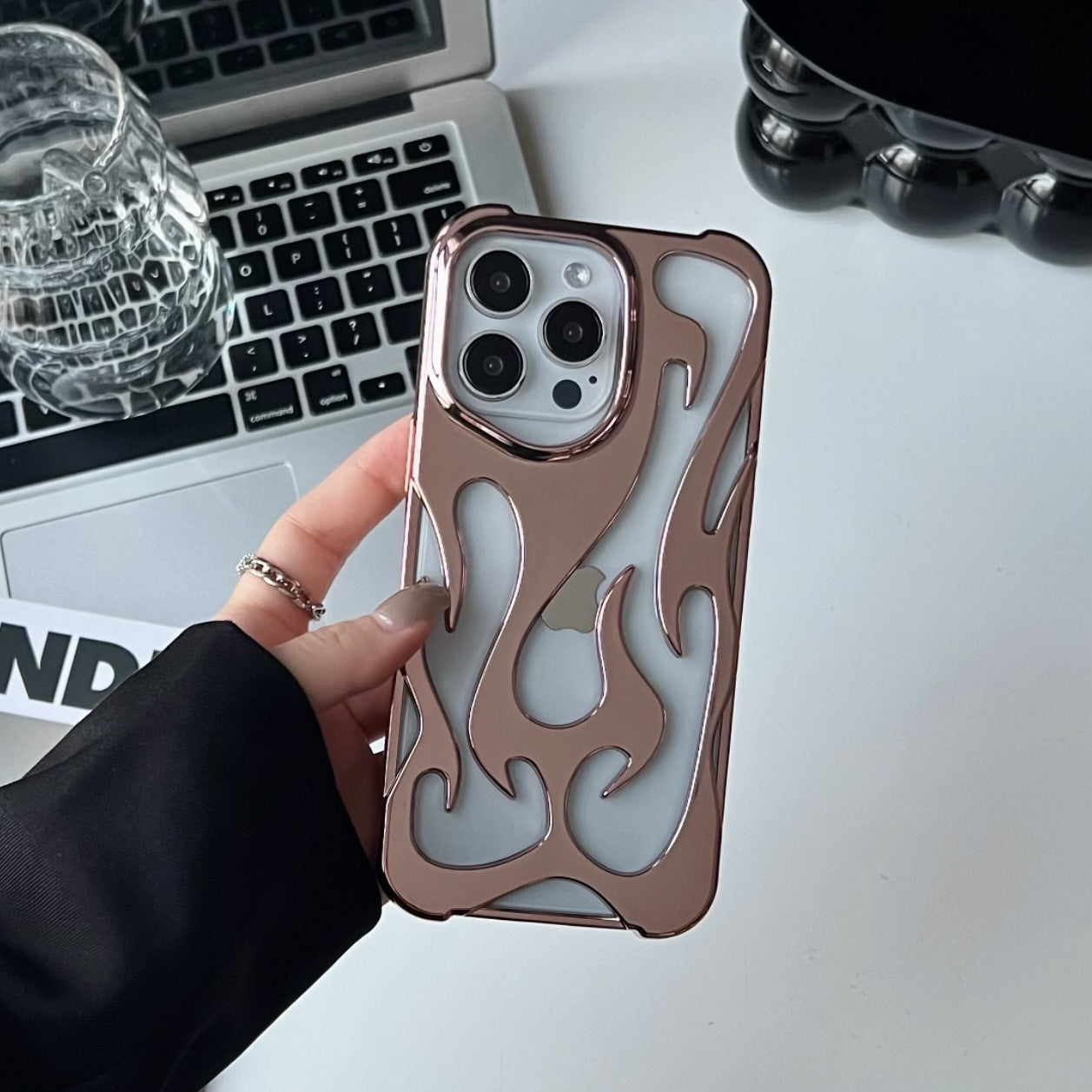 TPU Phone Case Apple - Flame Pattern Cover | Tillmart