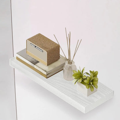 Floating Shelf for Wall Decorative Sturdy Multipurpose with Invisible Bracket for Living Room Nursery Kitchen Bathroom Books