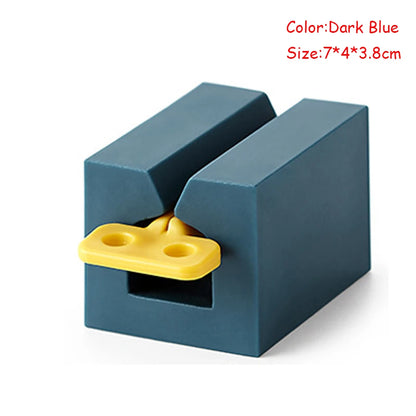 New Bathroom Accessories Toothpaste Squeezer Tooth Paste Dispenser Tube Squeezer Facial Cleanser Press Rolling Holder for Kids