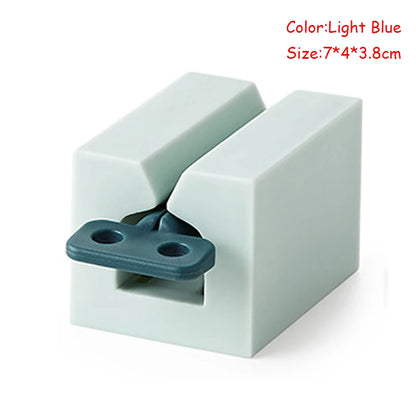 New Bathroom Accessories Toothpaste Squeezer Tooth Paste Dispenser Tube Squeezer Facial Cleanser Press Rolling Holder for Kids