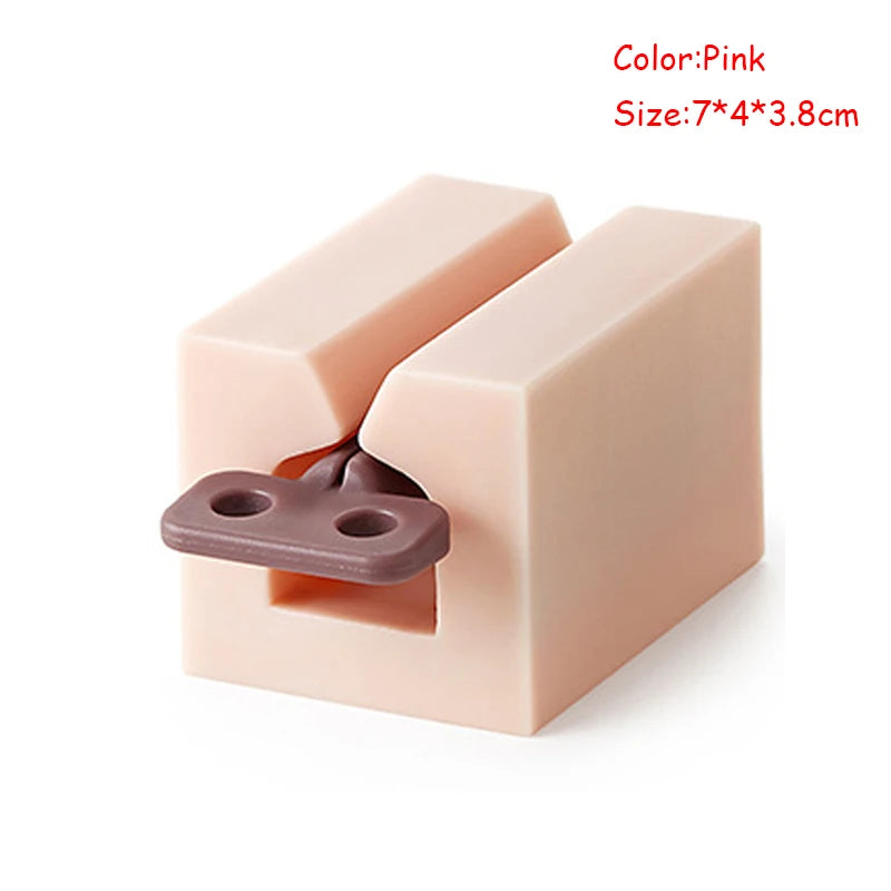 New Bathroom Accessories Toothpaste Squeezer Tooth Paste Dispenser Tube Squeezer Facial Cleanser Press Rolling Holder for Kids