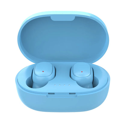 Mini TWS A6S Bluetooth Earbuds Wireless In-Ear Headphones Touch Control Portable Charging For Phone Android