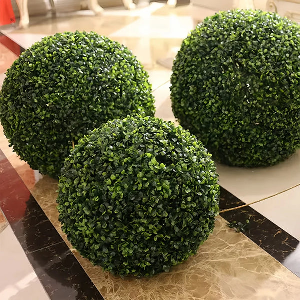 1pc Artificial Grass Topiary Balls Hanging Ball For Wedding Party Diy Hotel Home Yard Garden Decoration