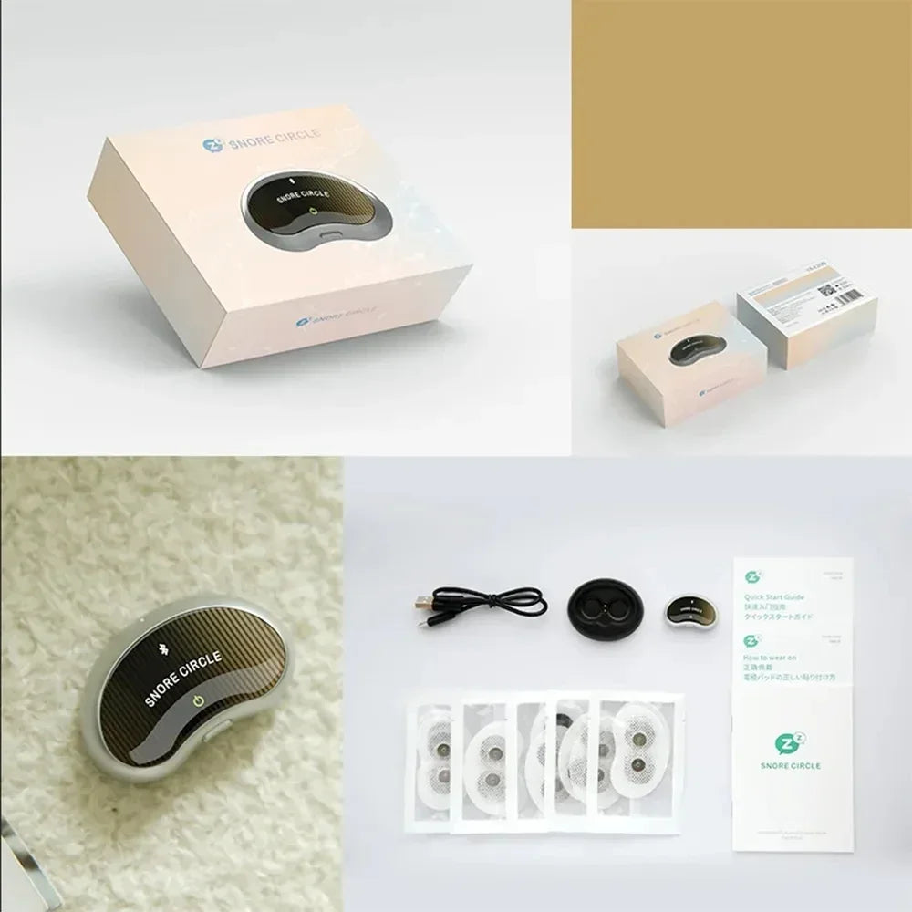 Anti-snoring Device Smart Electric YA4200/YA4100 Portable Intelligent Snore Stopper Bluetooth Sleep Apnea Improve Sleep Aid Tool