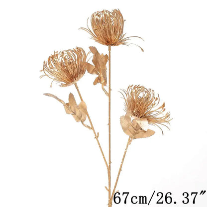 Artificial Red Berry Flowers Bouquet Fake Plant for Home Vase Decor Xmas Tree Ornaments New Year 2023 Party Christmas Decoration