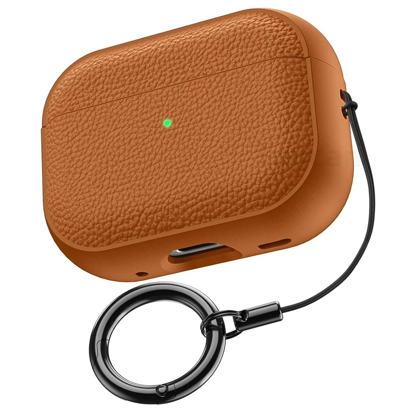 Luxury Leather Pattern Case For Airpods Pro 3 2025 Case with Metal Buckle Protective Shockproof Case for AirPods Pro 2/Pro 3/4