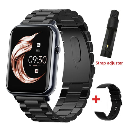 Gfordt Smart Watch Men Women 1.69" HD Screen Bracelet Waterproof Weather Heart Rate Monitoring Sleep Detection SmartWatch