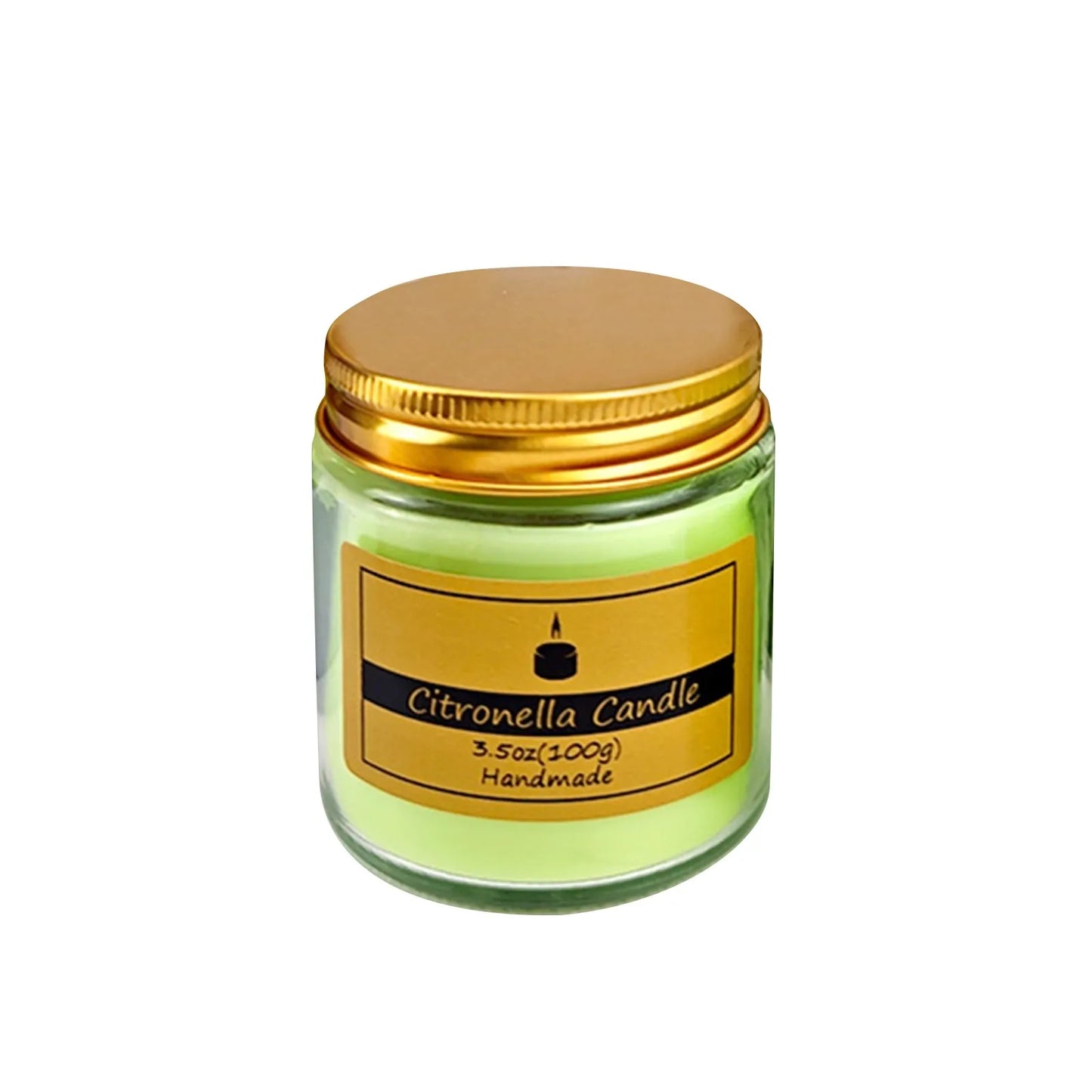 Summer Expel Chironomid Scented Candles Plant Wax Necessary Oil Home Outdoor Midge Mild Citronella Scented Candles