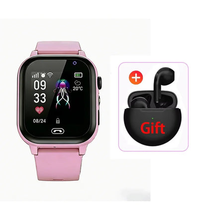2026 Lenovo Kids GPS Smart Watch SOS Location Tracker SimCard Call Child SmartWatch Camera Waterproof Watch Gift For Ios Android