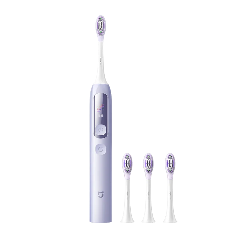 MIJIA Smart Servo-Oscillation Electric Toothbrush Pro,IPX8 Waterproof & Travel Lock,180-day long battery life,App Control