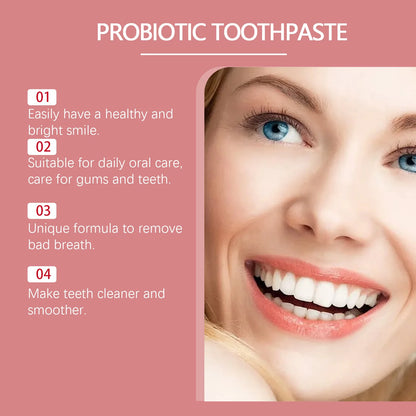 Sp 10 Probiotic Toothpaste Remove Cigarette Stains Tea Stains And Coffee Stains Long-Lasting Fresh Breath Oral Hygiene Care 120g