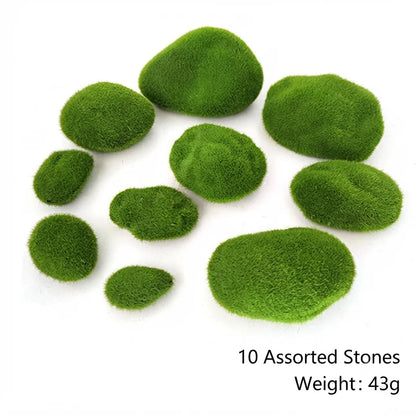 Artificial Green Plants Eternal Life Moss DIY Grass Garden Crafts Home Room Decor Mini Landscape Fake Grass 20/1000g