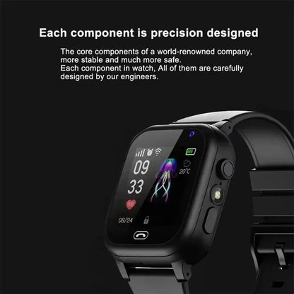 2026 Lenovo Kids GPS Smart Watch SOS Location Tracker SimCard Call Child SmartWatch Camera Waterproof Watch Gift For Ios Android