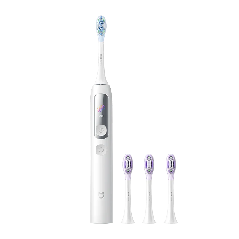 MIJIA Smart Servo-Oscillation Electric Toothbrush Pro,IPX8 Waterproof & Travel Lock,180-day long battery life,App Control
