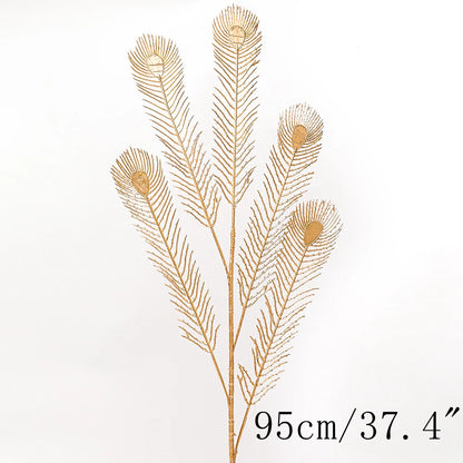 Artificial Red Berry Flowers Bouquet Fake Plant for Home Vase Decor Xmas Tree Ornaments New Year 2023 Party Christmas Decoration