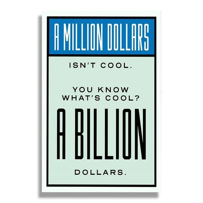 1pc frameless Canvas Phenomenal Level Wall Art Monopoly Money Inspirational HD Canvas Poster Prints Living Room Bedroom Home Dec