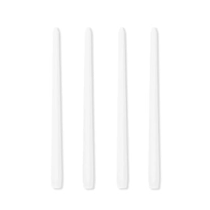 4Pcs Gradient Color Candle Conical Long Rod Candles Dripless Smokeless Candle Romantic Wedding Birthday Party Table Decoration