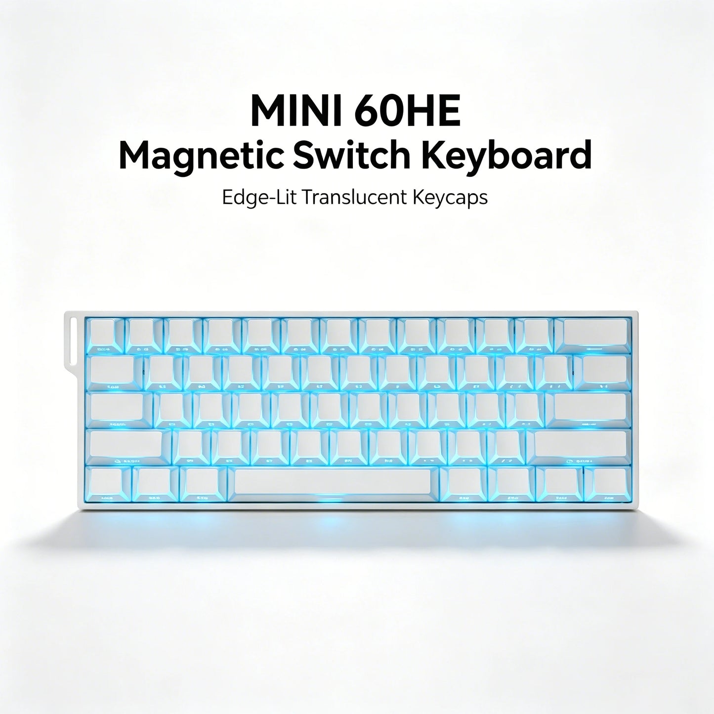 AULA MINI 60HE Magnetic Keyboard Wireless 60% Rapid Trigger 8K Return Esports Customize RGB Magnetic Switch Gaming Keyboard