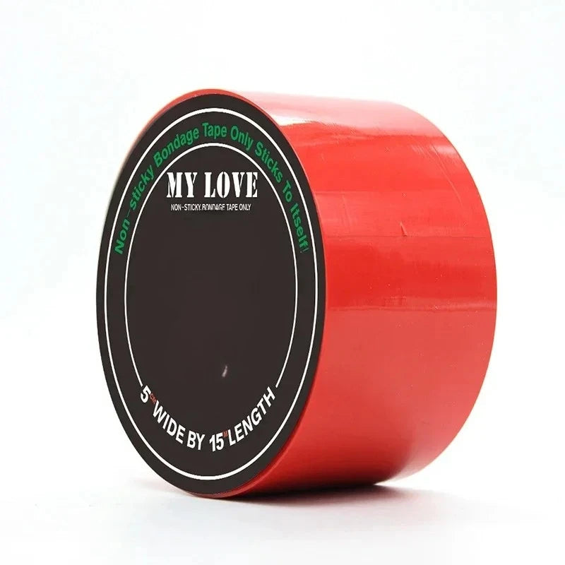 NEW 1PCS Non-sticky Bondage Tape Static Tape for S&M Play Adult Game Erotic Product Sex Toys for Men/Women Couple