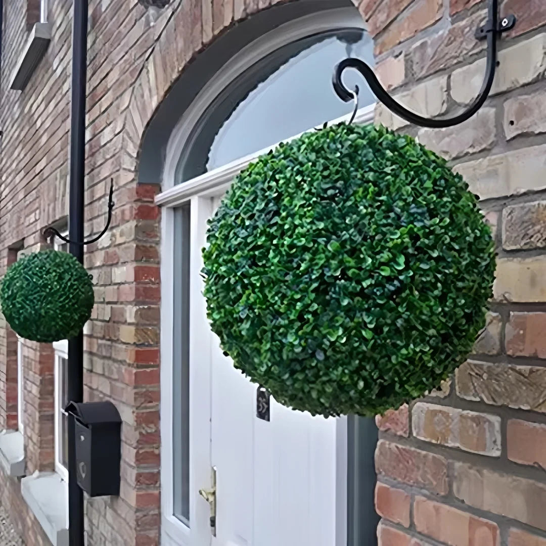 1pc Artificial Grass Topiary Balls Hanging Ball For Wedding Party Diy Hotel Home Yard Garden Decoration