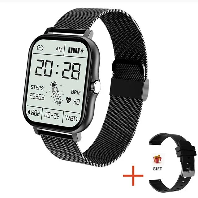 Sports Smart Watch Fitness Clock Health Monitor Waterproof Smartwatch BT Call Wrist Watches for Men Women IOS Android Phone 2026
