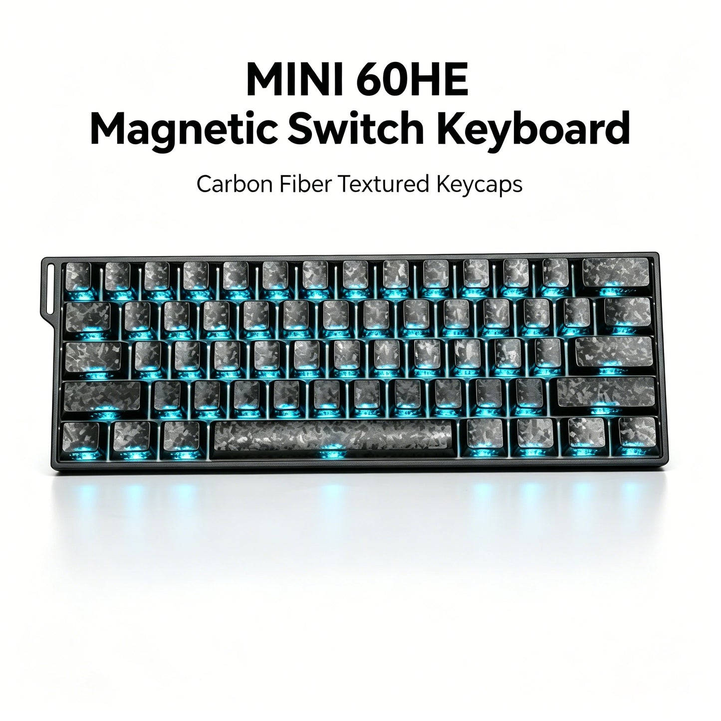 AULA MINI 60HE Magnetic Keyboard Wireless 60% Rapid Trigger 8K Return Esports Customize RGB Magnetic Switch Gaming Keyboard