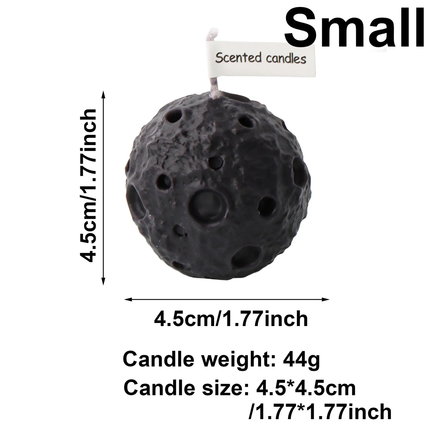 Creative Gifts Moon Shaped Candles Soy Wax Candle Set Perfect Gifts Family Bedroom Decoration Handmade Scented Candle Gifts
