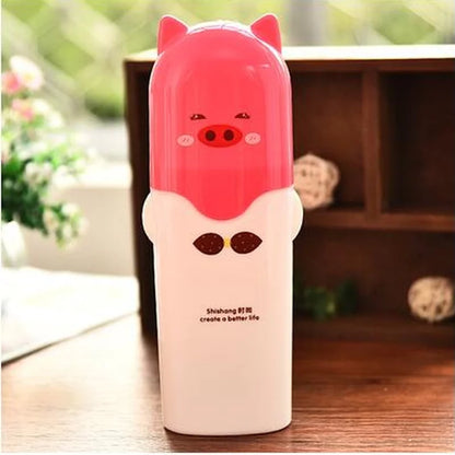 New Bath Travel Outdoor Personal Clean Tool Portable Utility Toothbrush Holder Toothpaste Tower Plastic Tooth Cup Home Supplies