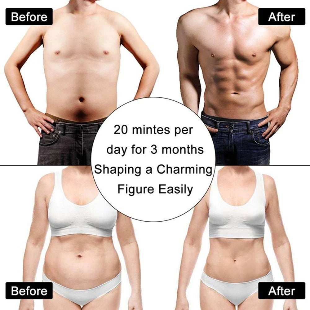 EMS Abdominal Muscle Stimulator Electric Massager for Home Gym Fitness Core Strength Trainer Hip Electroestimulador