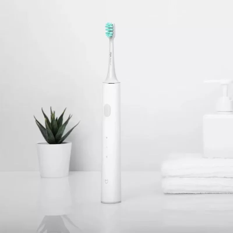 Mijia Electric Toothbrush T300 Long Battery Life Sonic Toothbrush IPX7 Waterproof High Frequency Vibration Magnetic Motor