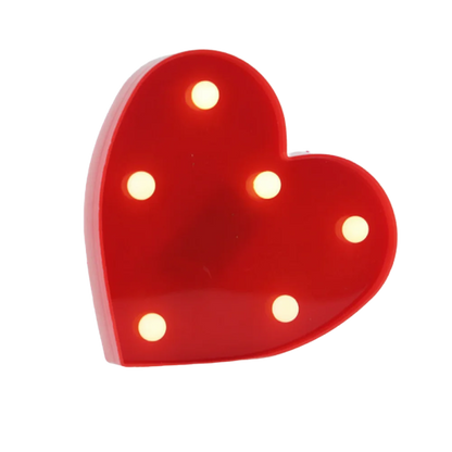 Luminous Number Lamp Alphabet Letter LED Lights Birthday Valentine's Day Wedding Party Decor 0-9 Digital A-Z Letters Night Light