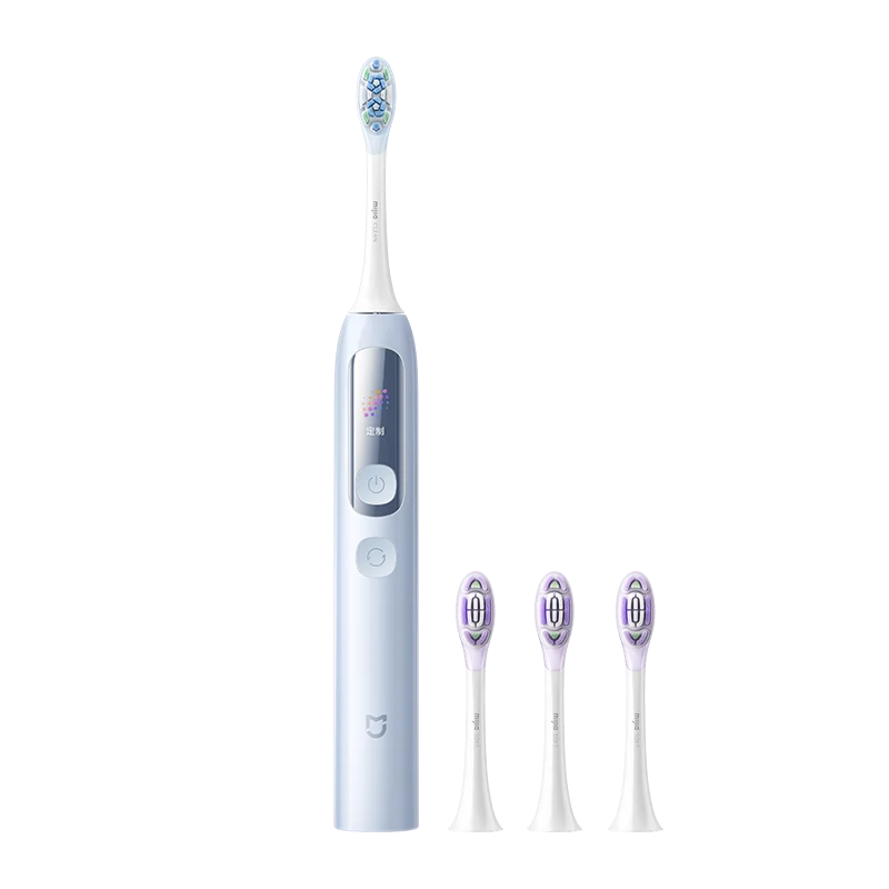 MIJIA Smart Servo-Oscillation Electric Toothbrush Pro,IPX8 Waterproof & Travel Lock,180-day long battery life,App Control