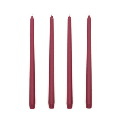 4Pcs Gradient Color Candle Conical Long Rod Candles Dripless Smokeless Candle Romantic Wedding Birthday Party Table Decoration
