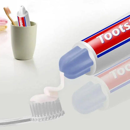 Toothpaste Cap Self-Sealing Toothpaste Pump Dispenser Paste Bathroom Supplies Tooth Toothpaste Bathroom Accessories