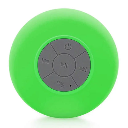 Loudspeaker Bluetooth Speaker Mini Shower Subwoofer Waterproof Handsfree With Suction Cup Mic For Bathroom Pool Beach Car Phone