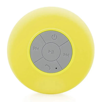 Loudspeaker Bluetooth Speaker Mini Shower Subwoofer Waterproof Handsfree With Suction Cup Mic For Bathroom Pool Beach Car Phone