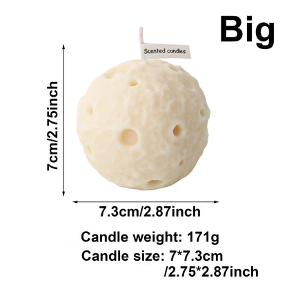 Creative Gifts Moon Shaped Candles Soy Wax Candle Set Perfect Gifts Family Bedroom Decoration Handmade Scented Candle Gifts