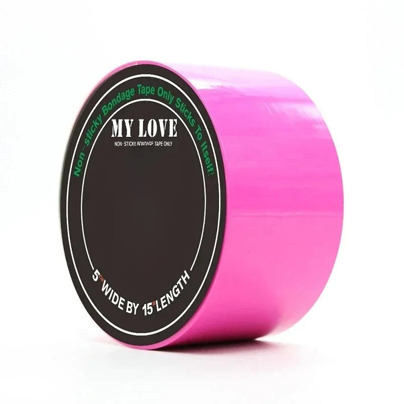 NEW 1PCS Non-sticky Bondage Tape Static Tape for S&M Play Adult Game Erotic Product Sex Toys for Men/Women Couple