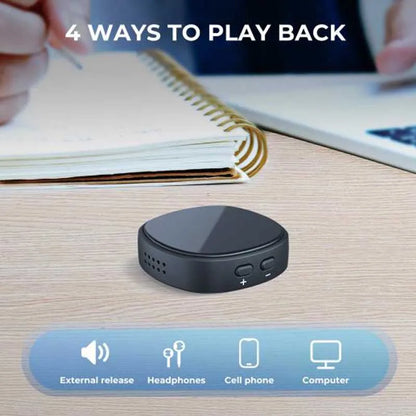 Mini Voice Recorder Voice-activated & Magnetic 64G 128G Capacity Noise Cancelling