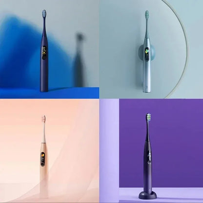Oclean X Pro Sonic Electric Toothbrush Whitening Teeth Vibrator Wireless Charge 40 Days Works Smart APP Ultrasonic Check QH2