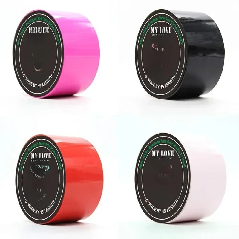 NEW 1PCS Non-sticky Bondage Tape Static Tape for S&M Play Adult Game Erotic Product Sex Toys for Men/Women Couple