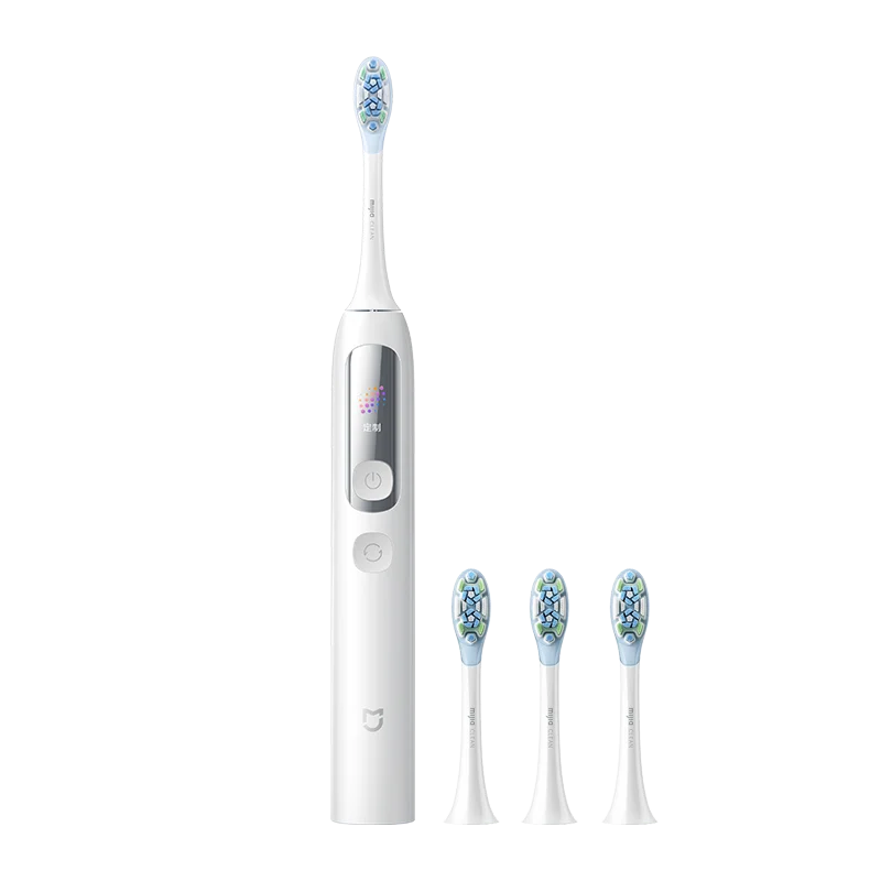 MIJIA Smart Servo-Oscillation Electric Toothbrush Pro,IPX8 Waterproof & Travel Lock,180-day long battery life,App Control
