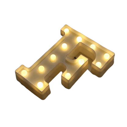 Luminous Number Lamp Alphabet Letter LED Lights Birthday Valentine's Day Wedding Party Decor 0-9 Digital A-Z Letters Night Light