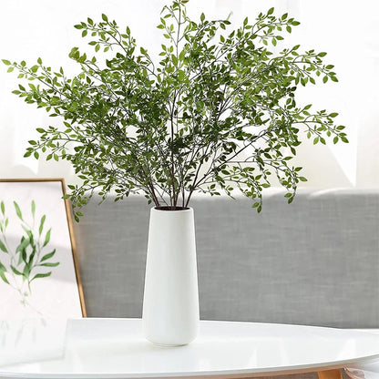 Artificial Green Plant 43.3 inch Fake Eucalyptus Leaf Flower Arrangement Accessories Wedding Home Room Decoration Fake Plants