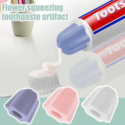 Toothpaste Cap Self-Sealing Toothpaste Pump Dispenser Paste Bathroom Supplies Tooth Toothpaste Bathroom Accessories