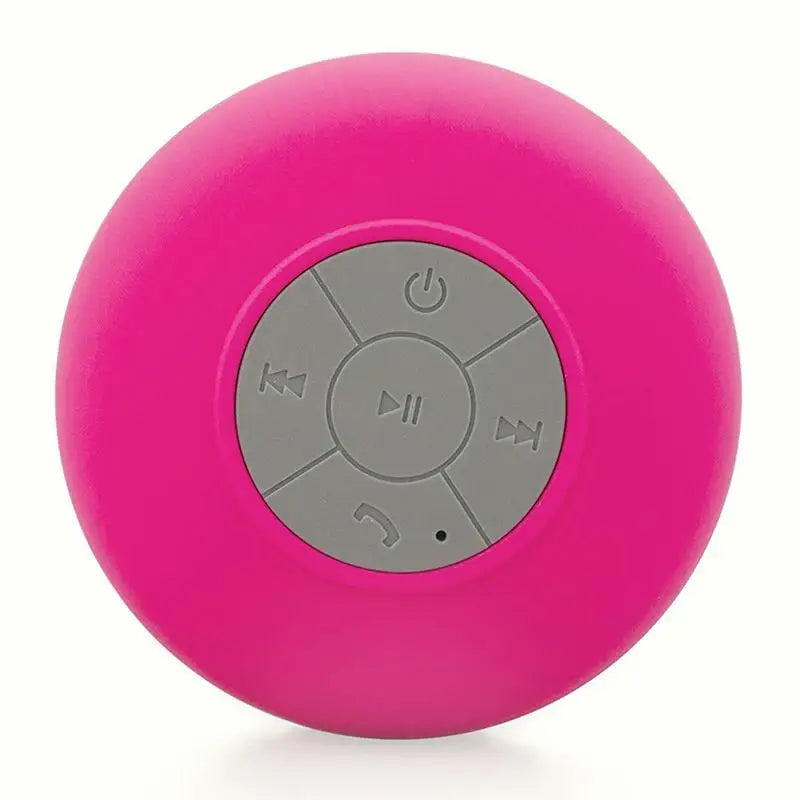 Loudspeaker Bluetooth Speaker Mini Shower Subwoofer Waterproof Handsfree With Suction Cup Mic For Bathroom Pool Beach Car Phone