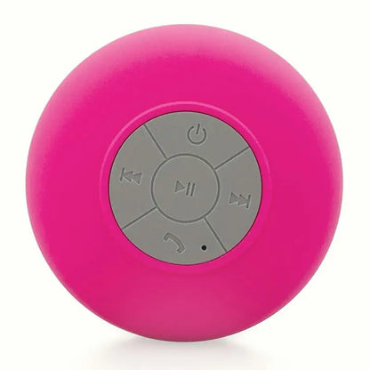 Loudspeaker Bluetooth Speaker Mini Shower Subwoofer Waterproof Handsfree With Suction Cup Mic For Bathroom Pool Beach Car Phone